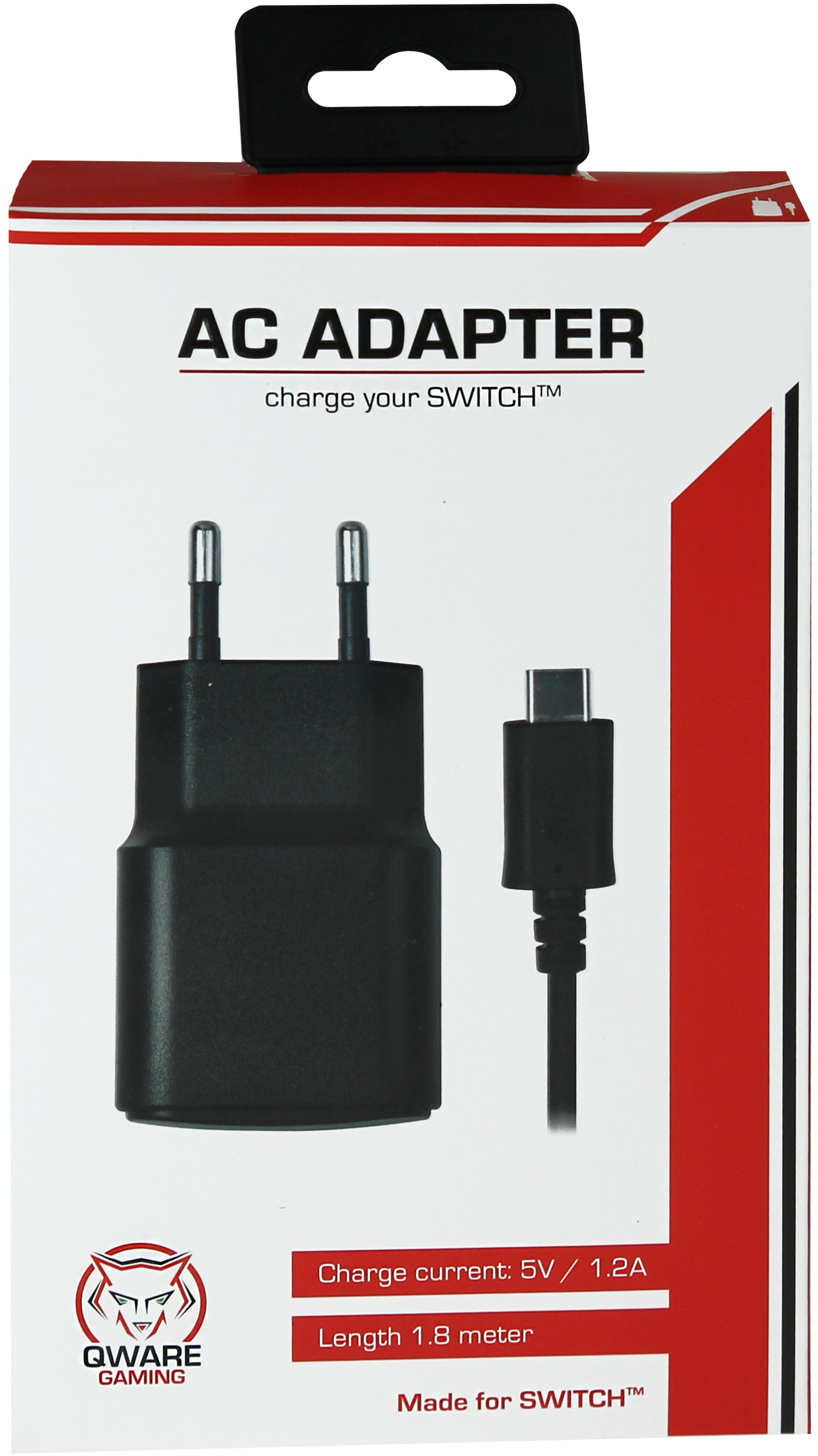 QWARE Adaptateur d'Alimentation pour Switch (QW NSW-2000)