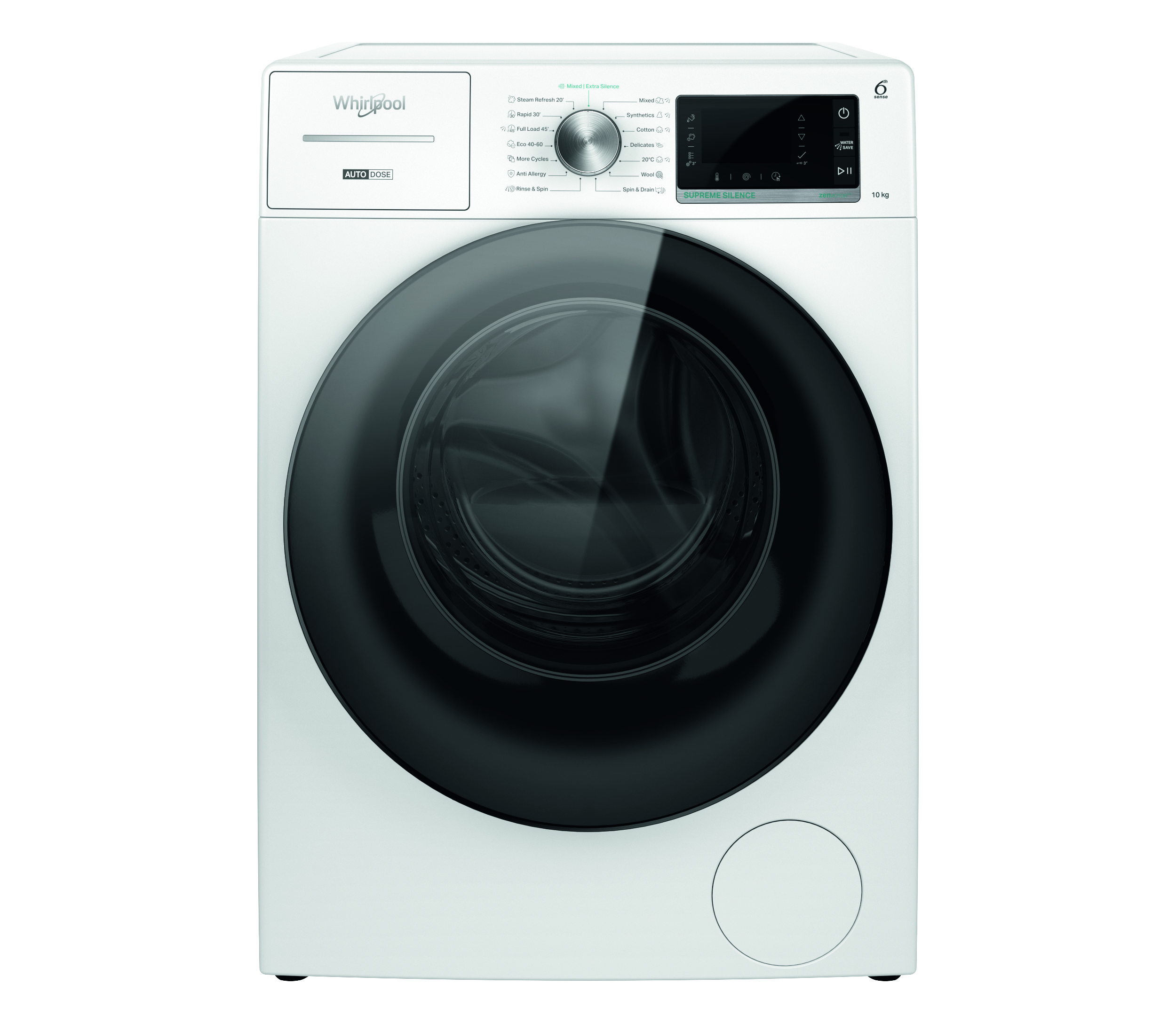 WHIRLPOOL W8 W046WB EE elöltöltős mosógép