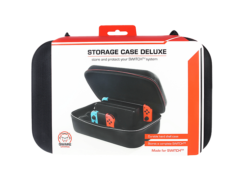 Qware Nintendo Switch Opbergtas Zwart (qw Nsw-5000)