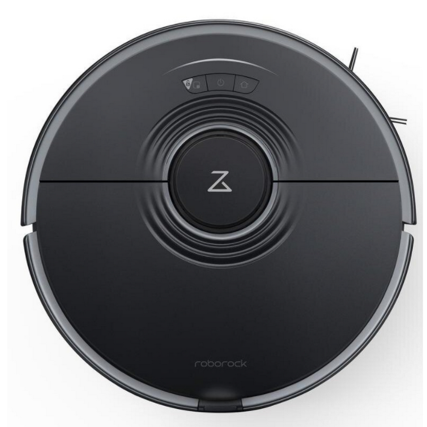 Robot aspirador - Roborock S7, 68 W, 67 dB, Autonomía 180 min, 5200mAh, 0.47 l, Control por voz, Negro