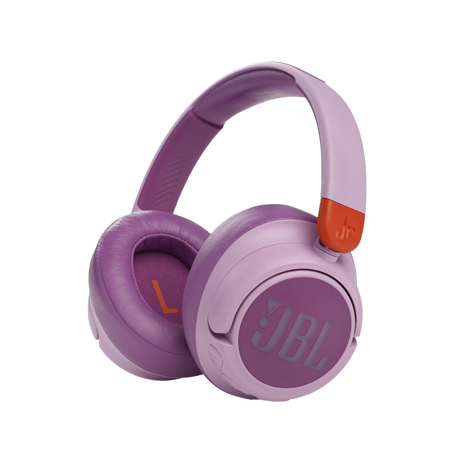 Jbl Jr460nc Auriculares over ear con bluetooth y cancelación de ruido para niños hasta 20 horas una carga rosa 460nc diadema 30