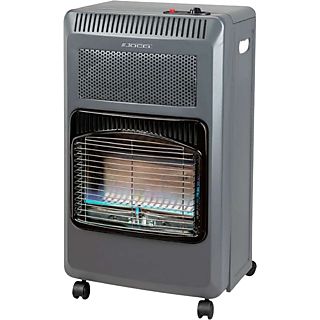 Estufa de gas - Jocel JAG007353, 3500 W, 20-60 m², 2 Potencias, Soporta bombona de 15 kg, Gris