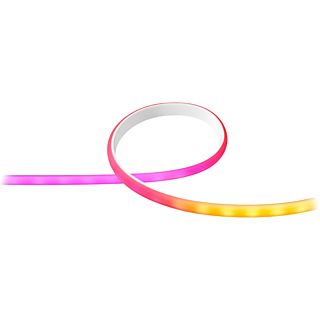 Luces LED - Philps Hue Gradient Lightstrip, Inteligente, Luz Blanca y de Colores, Asistentes de voz, 2 metros