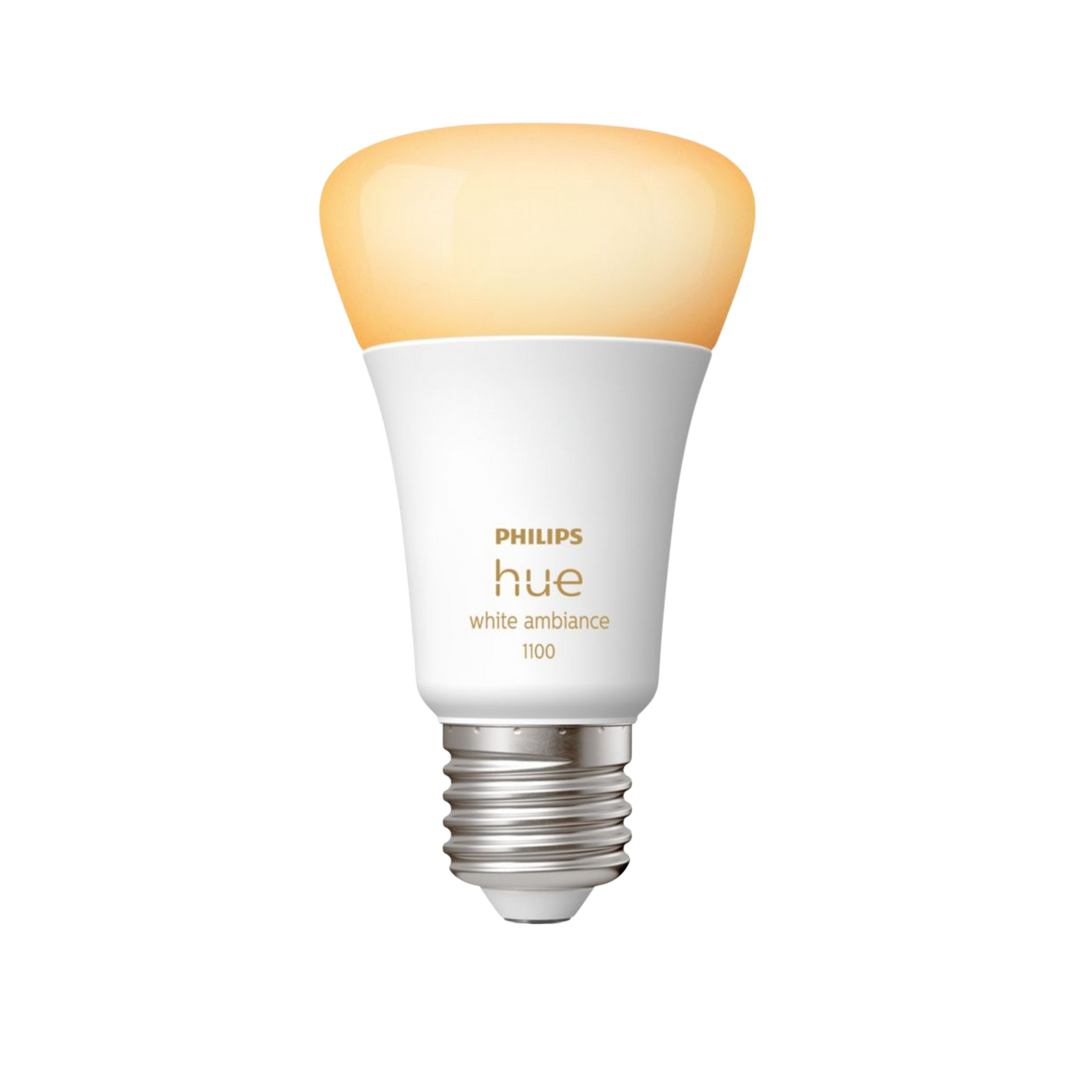 Philips Hue Bombilla led inteligente a60 e27 luz blanca de 75w 1100 compatible con alexa y google 105w