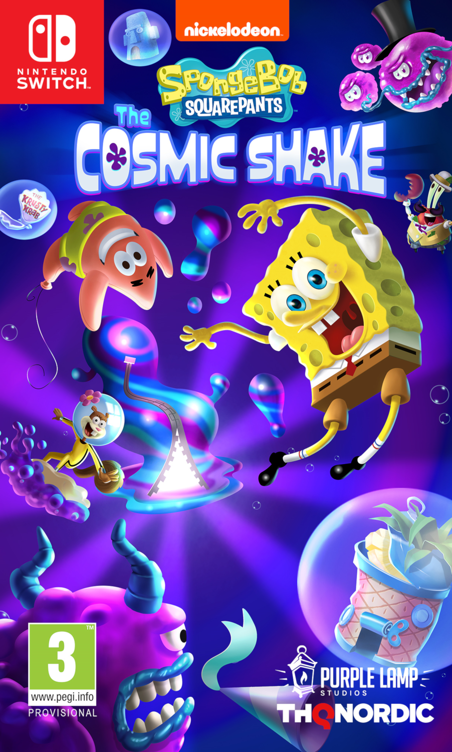 Spongebob Squarepants: The Cosmic Shake FR/UK Switch