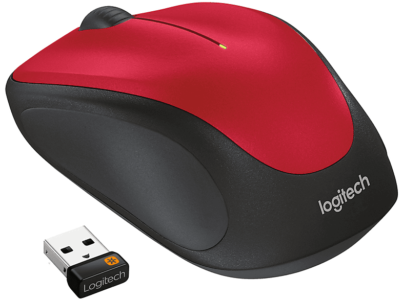 Mouse Wireless Logitech M235 Red