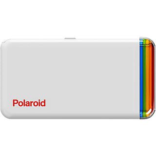 Impresora fotográfica - Polaroid Hi Print 2x3, Portátil, Dye Diffusion Thermal Transfer, 4PASS, 620mAh, Blanco