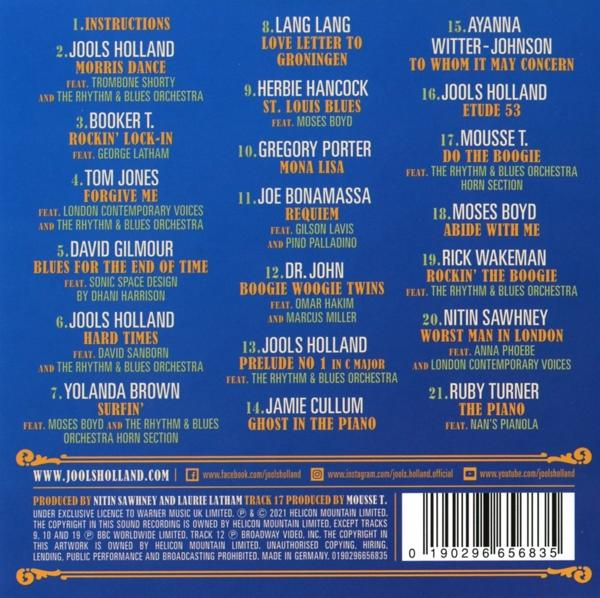 Jools Holland - Pianola. PIANO And FRIENDS  - (CD)