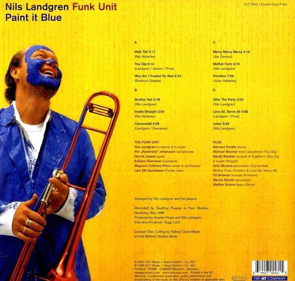 Nils Landgren Funk Unit - Paint It Blue  - (LP + Download)