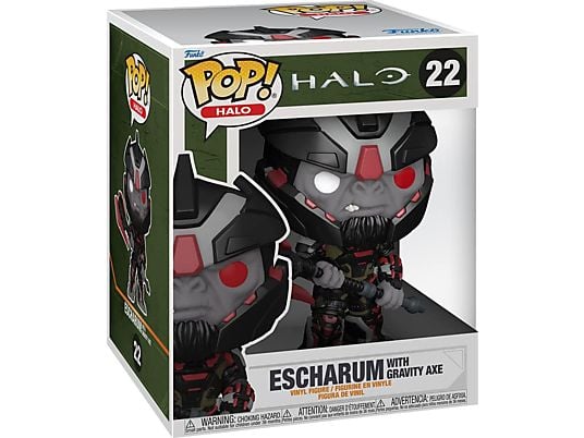 FUNKO POP! Games - Halo: Escharum (with Gravity Axe) - Figurine de collection (Multicolore)