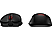 HYPERX Pulsefire Dart - Souris de jeu, Avec ou sans fil, Optique avec diodes laser, 16.000 DPI, Noir