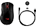 HYPERX Pulsefire Dart - Mouse per gaming, Wireless e cablato, Ottica con diodi laser, 16.000 DPI, Nero