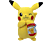 BANDAI NAMCO Pokémon - Pikachu (20 cm) - Pupazzo di peluche (Giallo/nero/rosso)
