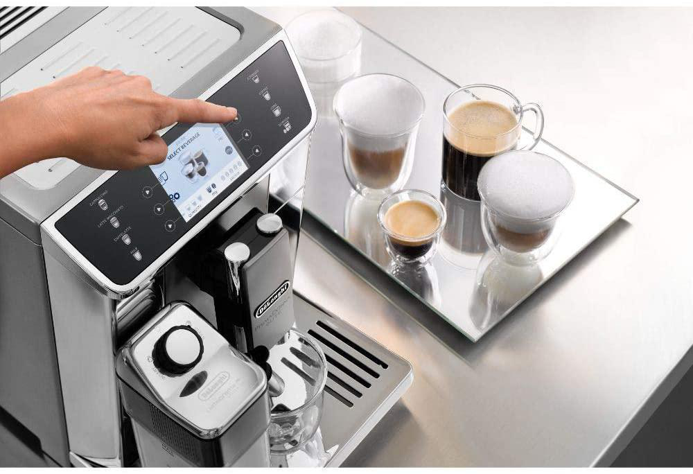DELONGHI PrimaDonna Elite ECAM656.55.MS Kaffeevollautomat Edelstahl/Silber