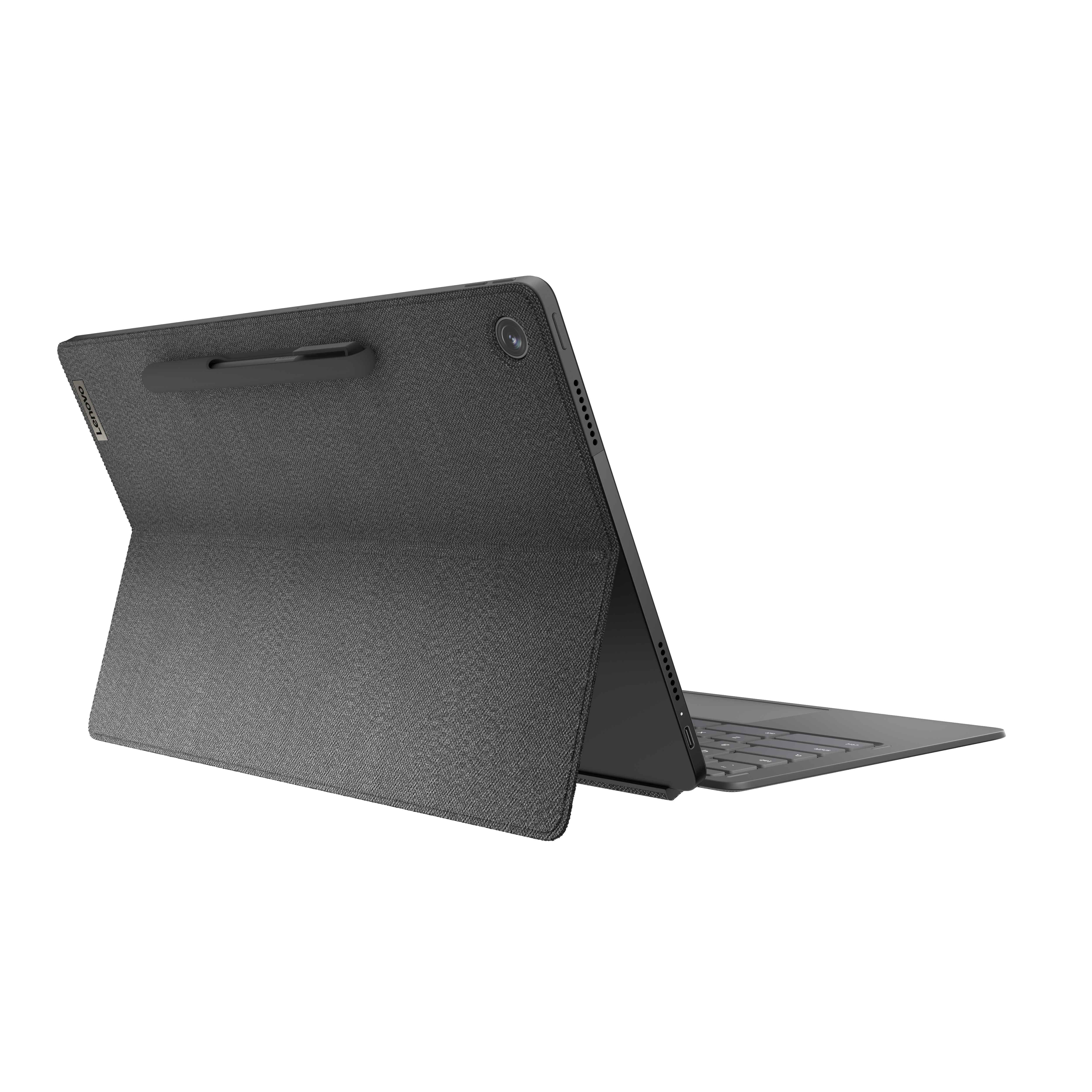 LENOVO IdeaPad Duet 5 Chromebook mit 13,3 Zoll Display, Qualcomm Snapdragon 700 Series Prozessor, 4 GB RAM, 128 GB eMMC, Adreno™ Onboard Graphics, Storm Grey