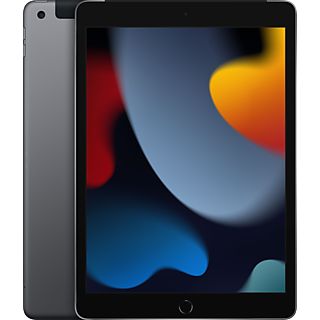 APPLE iPad (2021 9ª gen, 256 GB, Gris espacial, WiFi + Cell, 10.2", Retina, Chip A13 Bionic, iPadOS