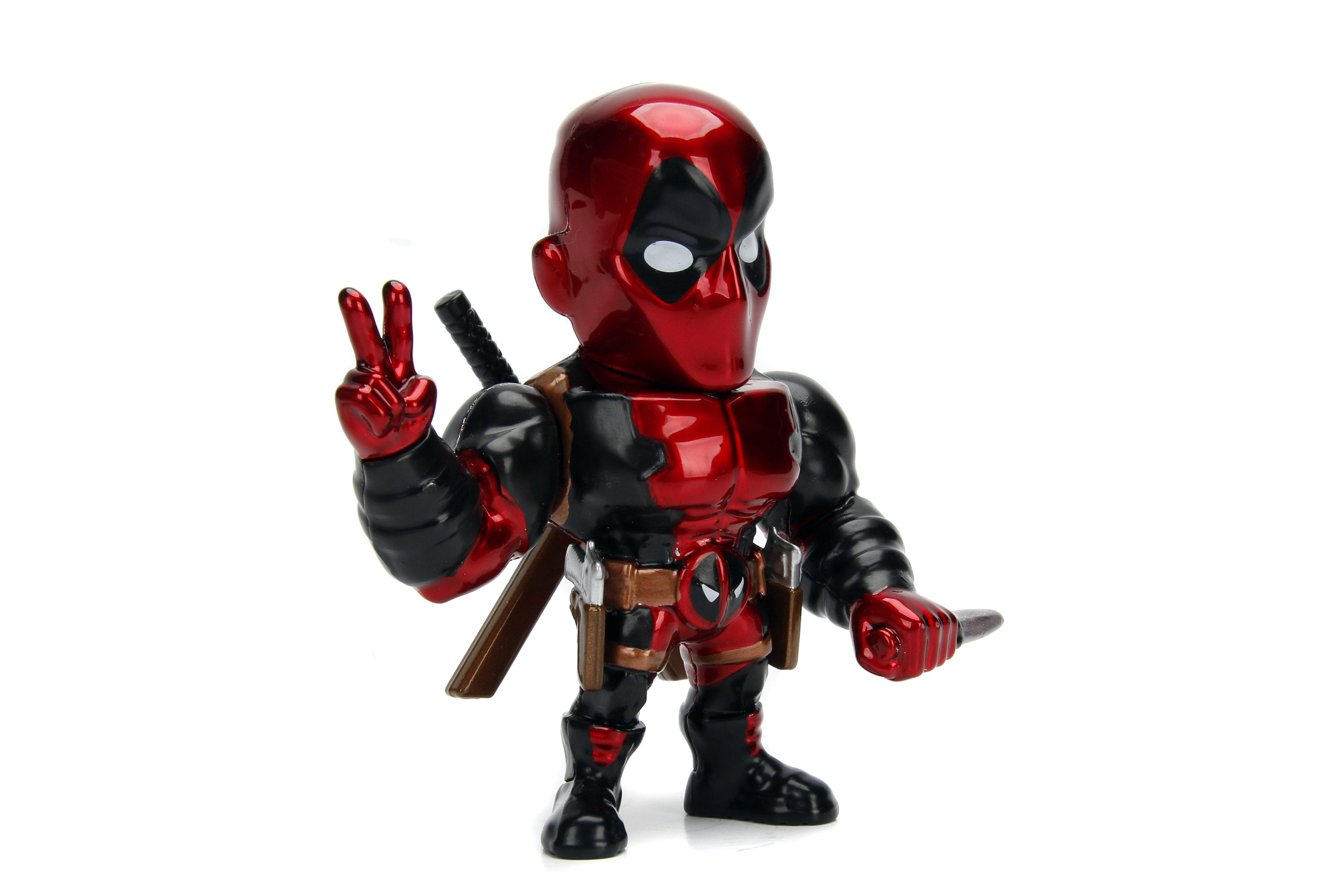 JADA Marvel Deadpool 10 cm Schwarz/Rot Sammelfigur