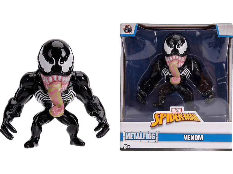 Jada Toys Marvel Venom Figur 10cm - Detailgetreue Sammelfigur Aus Die-Cast Metall
