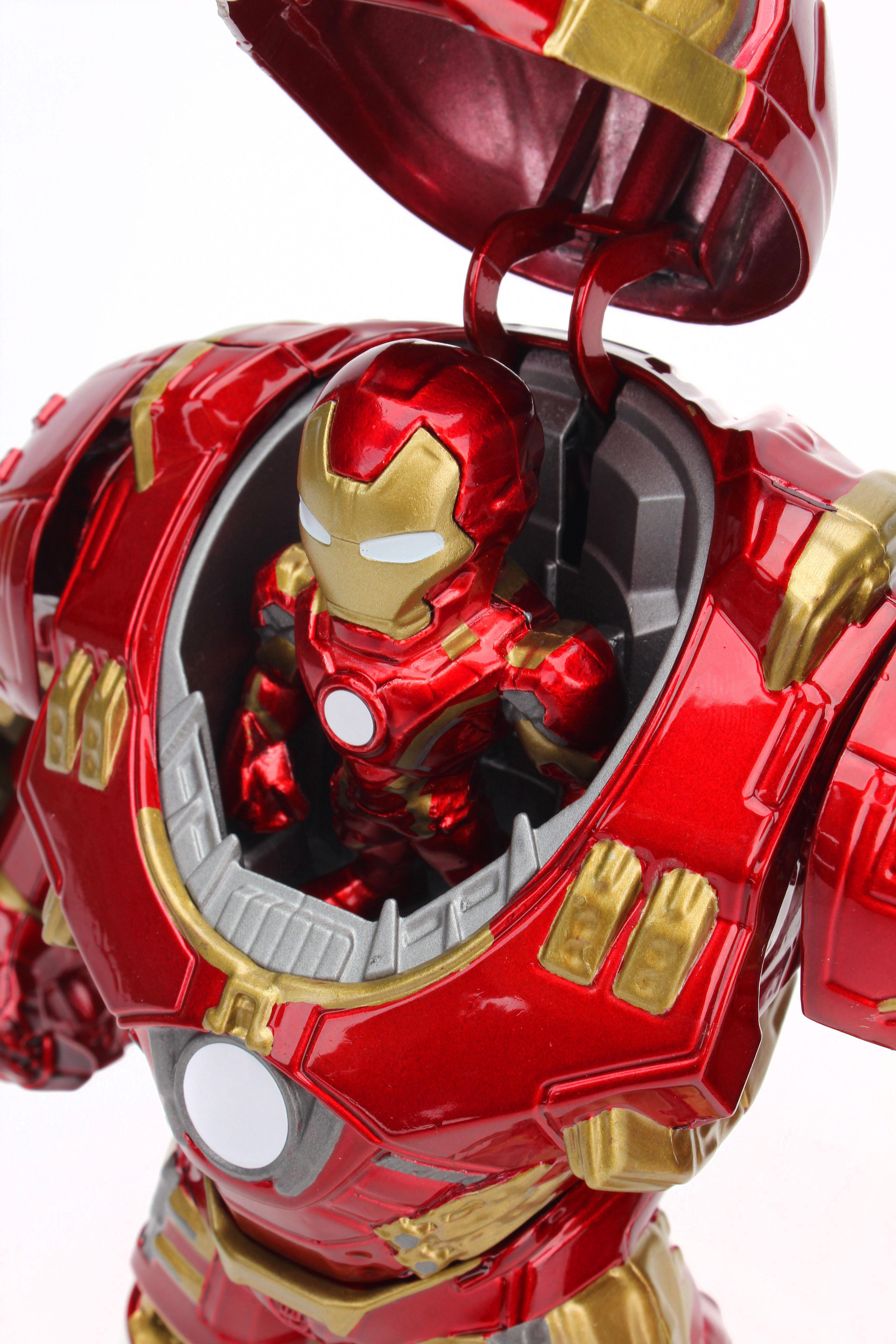JADA Marvel Hulkbuster & Ironman, 15 cm & 5 cm Sammelfiguren Rot/Gold
