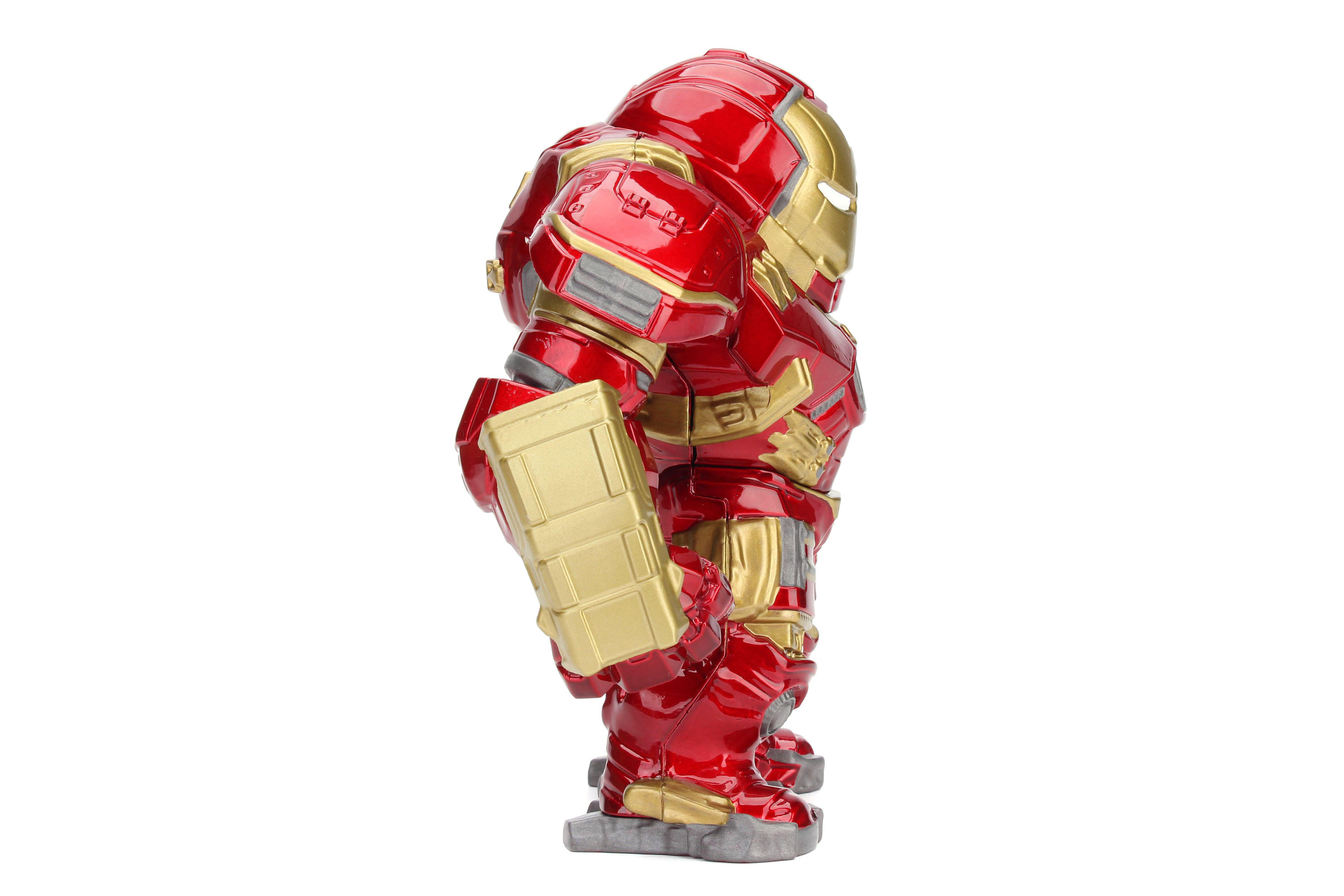 JADA Marvel Hulkbuster & Ironman, 15 cm & 5 cm Sammelfiguren Rot/Gold