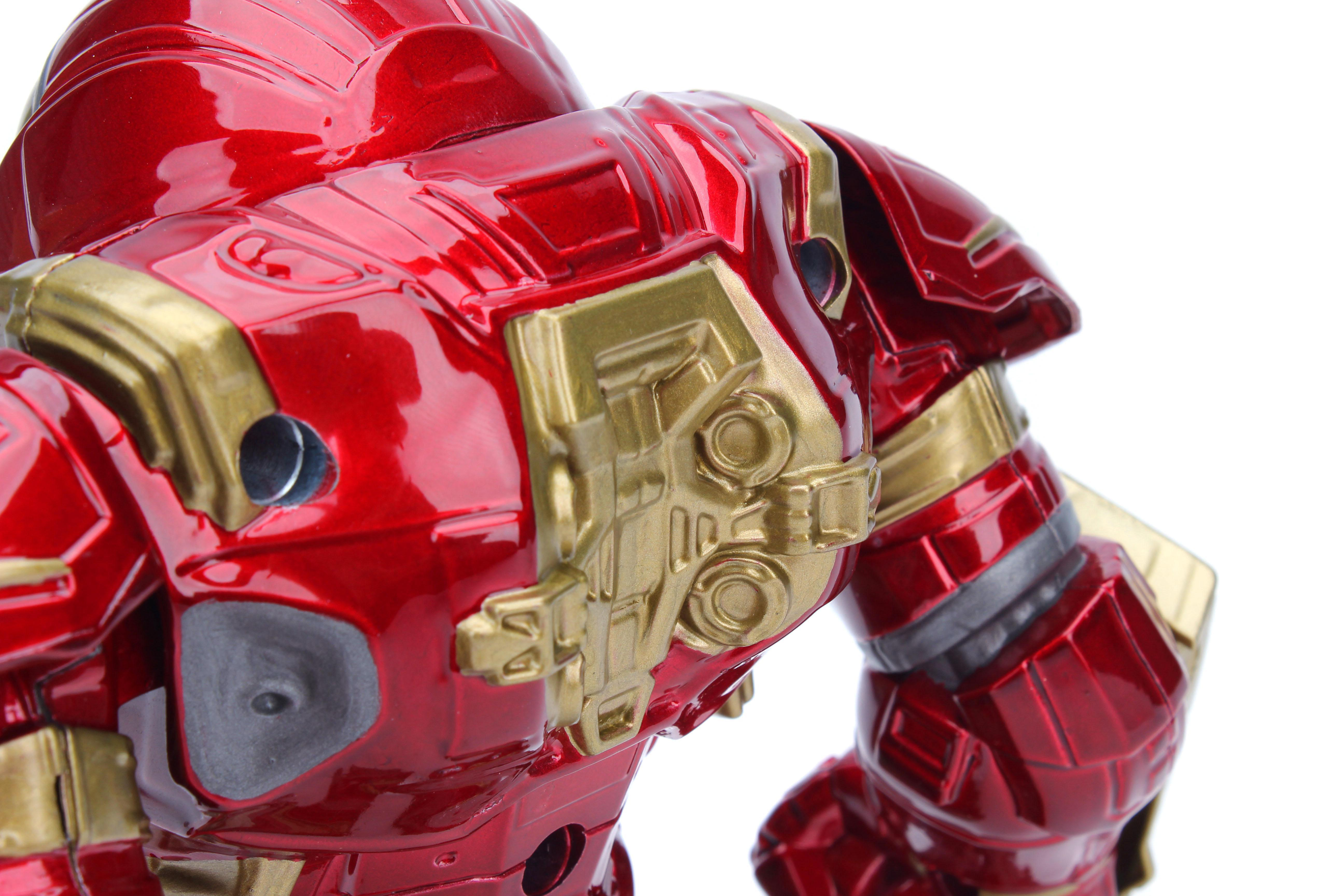 JADA Marvel Hulkbuster & Ironman, 15 cm & 5 cm Sammelfiguren Rot/Gold
