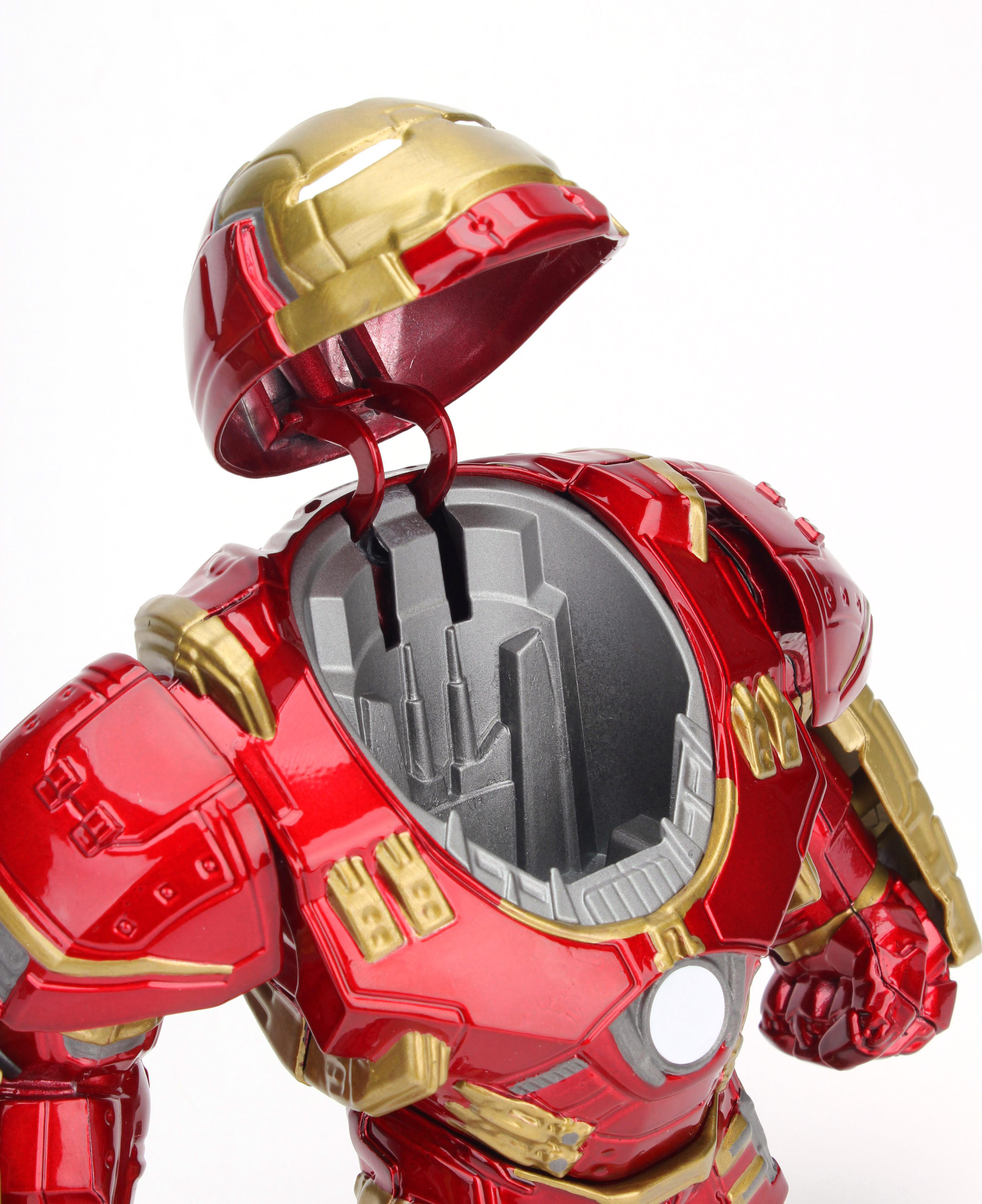 JADA Marvel Hulkbuster & Ironman, 15 cm & 5 cm Sammelfiguren Rot/Gold