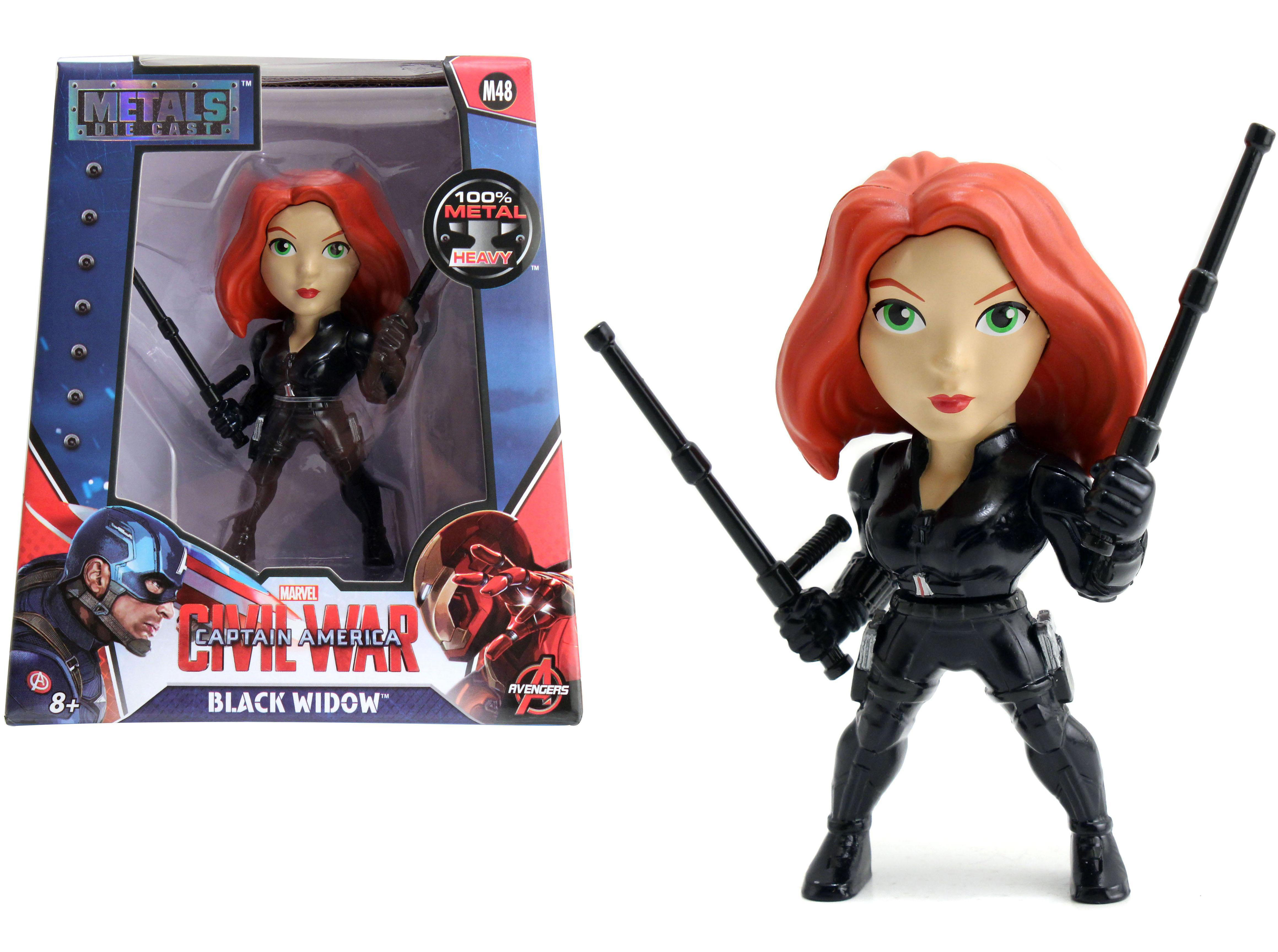 Schwarz Widow Marvel Sammelfigur JADA cm Black 10
