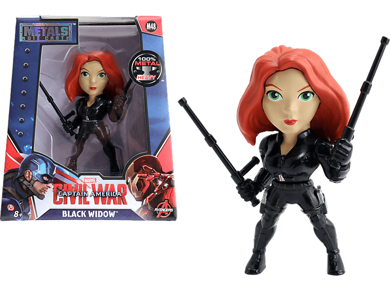 JADA Marvel Black Widow Sammelfigur Schwarz cm 10