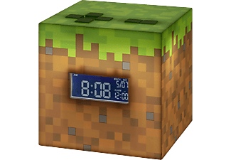 PALADONE Minecraft Alarm Clock - Réveils (Vert / marron / gris)