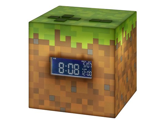 PALADONE Minecraft Alarm Clock - Réveils (Vert / marron / gris)