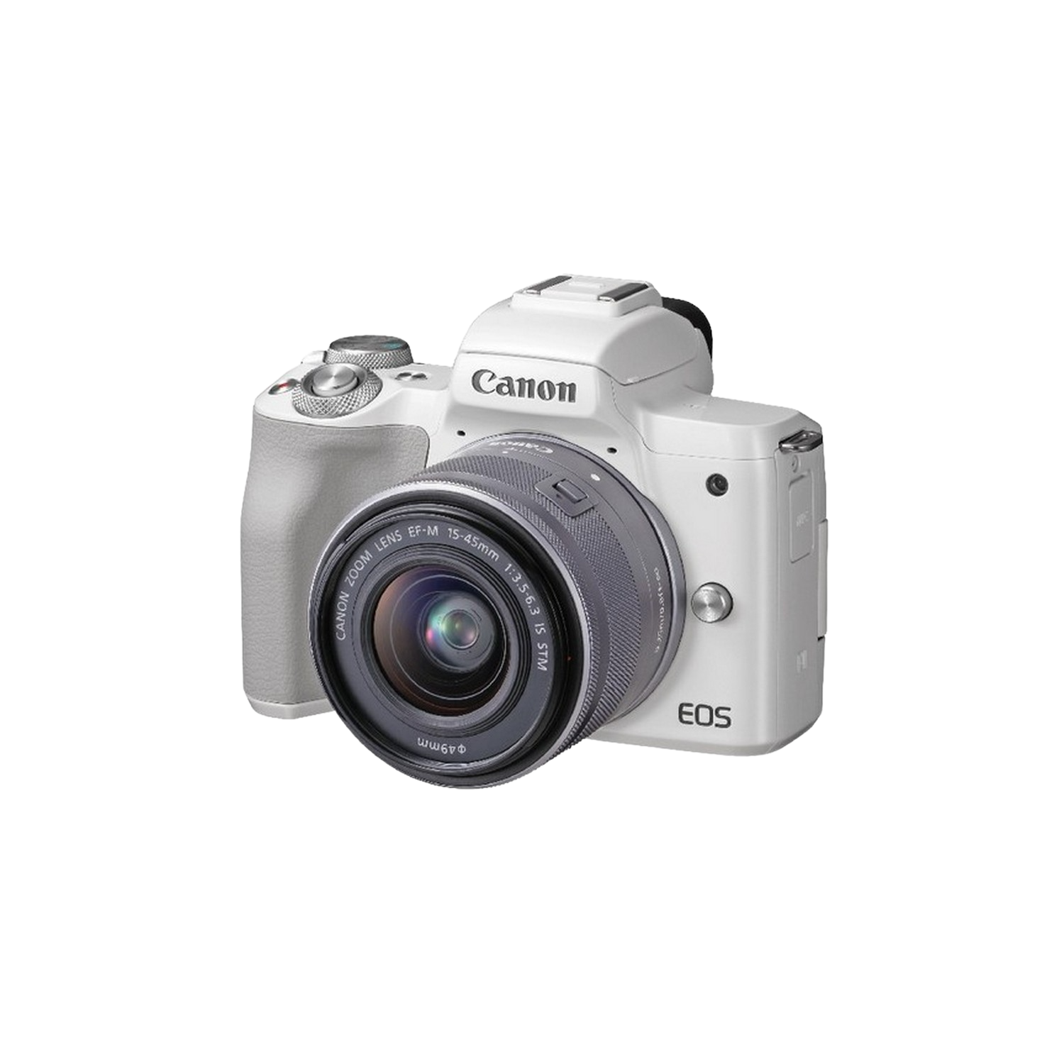 Cámara EVIL - Canon EOS M50, 24.1 MP, Sensor CMOS, 4K, Wi-Fi, Bluetooth + EF-M 15-45 IS STM