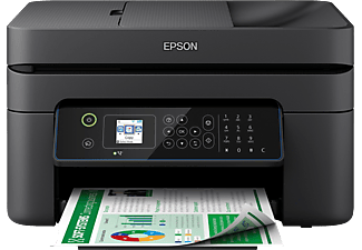 Impresora multifunción - Epson WorkForce WF-2845DWF, Multifunción, 18 ppm Color, 5760 x 1440 ppp, WiFi, Negro