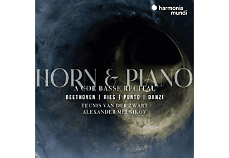 Teunis Van Der Zwart Alexander Meln - HORN AND PIANO A COR BASSE RECITAL  - (CD)