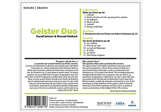 Geister Duo - Piano A 4 Mains  - (CD)