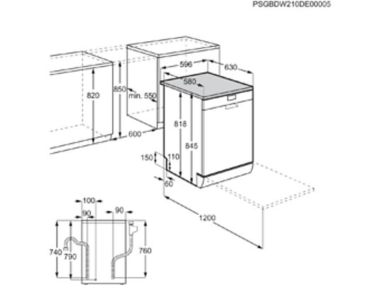 AEG Vaatwasser F (FFB41600ZW)