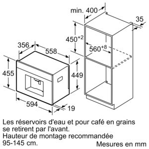 SIEMENS Machine expresso encastrable (CT636LES6)