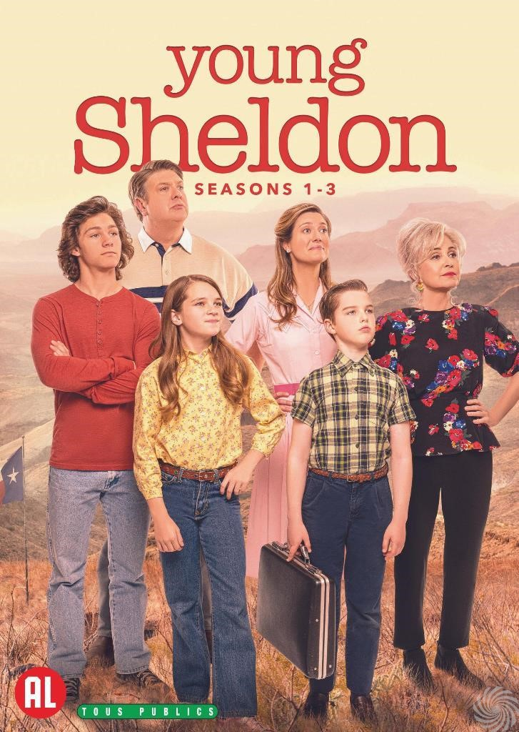 Warner Bros. Entertainment Ned Young Sheldon - Seizoen 1 3 Dvd