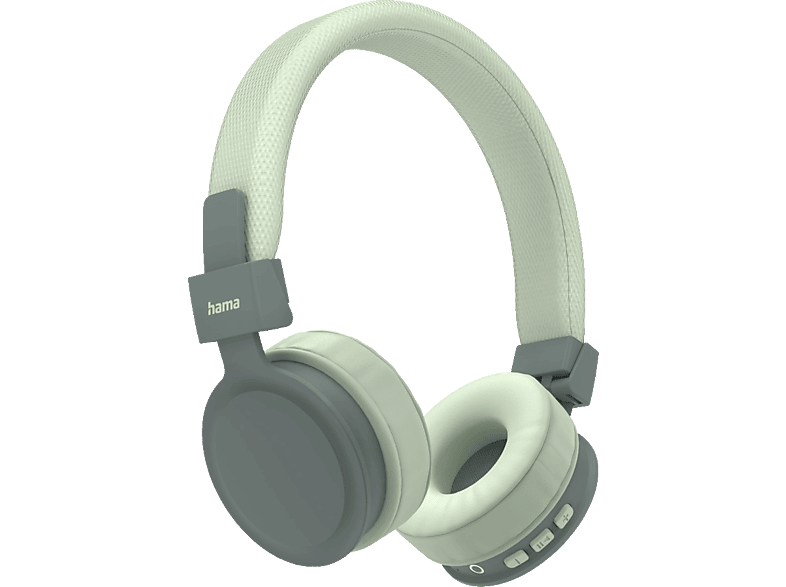 HAMA Freedom Lit, Bluetooth Stereo On-ear Grün