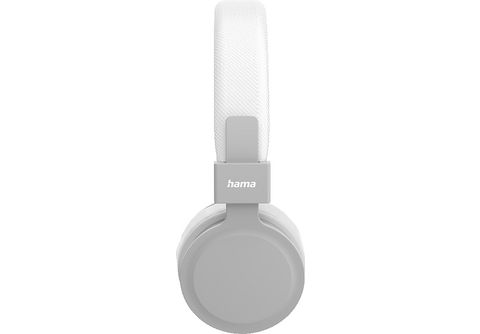 Kopfhörer HAMA Freedom Lit, On-ear Kopfhörer Bluetooth Weiß Weiß |  MediaMarkt