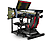 NEXT LEVEL RACING Elite Overhead - Stand per monitor (Grigio carbone)