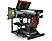 NEXT LEVEL RACING Elite Quad - Monitorständer (Karbongrau)