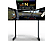 NEXT LEVEL RACING Elite Quad - Monitorständer (Karbongrau)