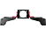 NEXT LEVEL RACING Elite DD - Adattatori laterali e frontali (Nero/Rosso)