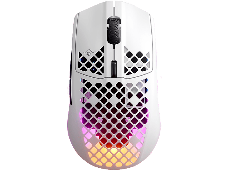 STEELSERIES Aerox 3 Wireless Snow Gaming Mouse Beyaz_0