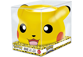 STOR Pokémon - Pikachu 3D - Tasse (Jaune / rouge / noir)