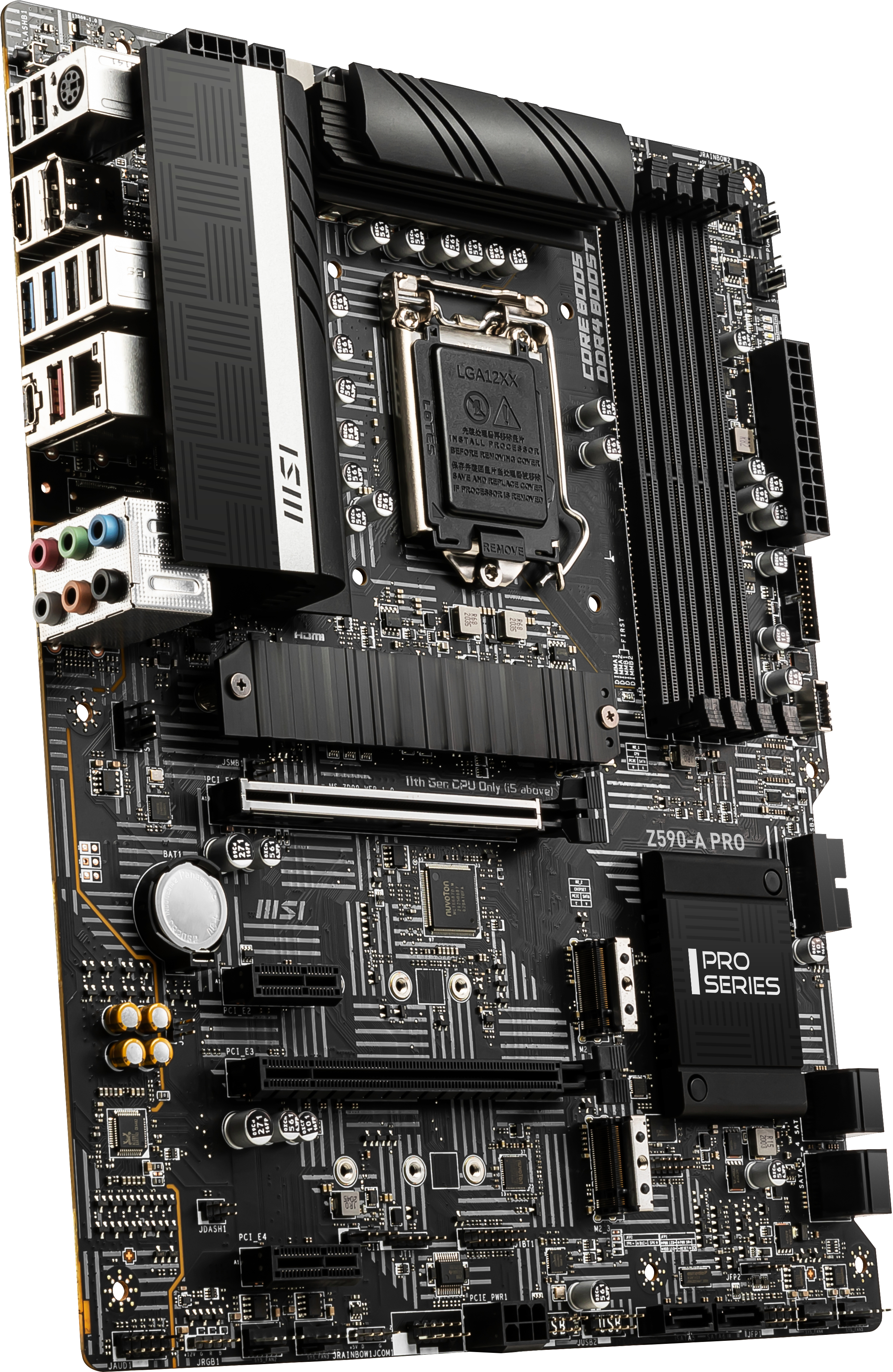 MSI Z590-A Pro (7D09-003R) Mainboard Schwarz