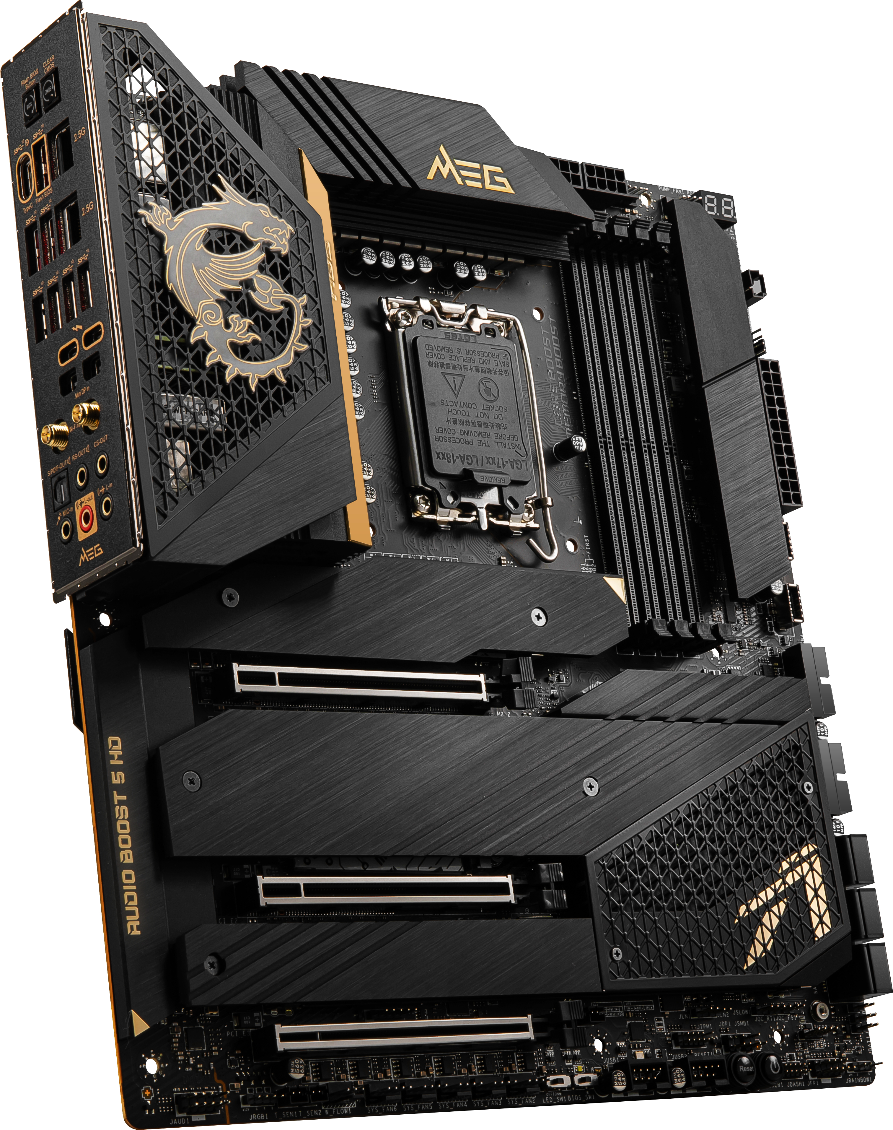 MSI MEG Z690 ACE (7D27-001R) Mainboard Schwarz