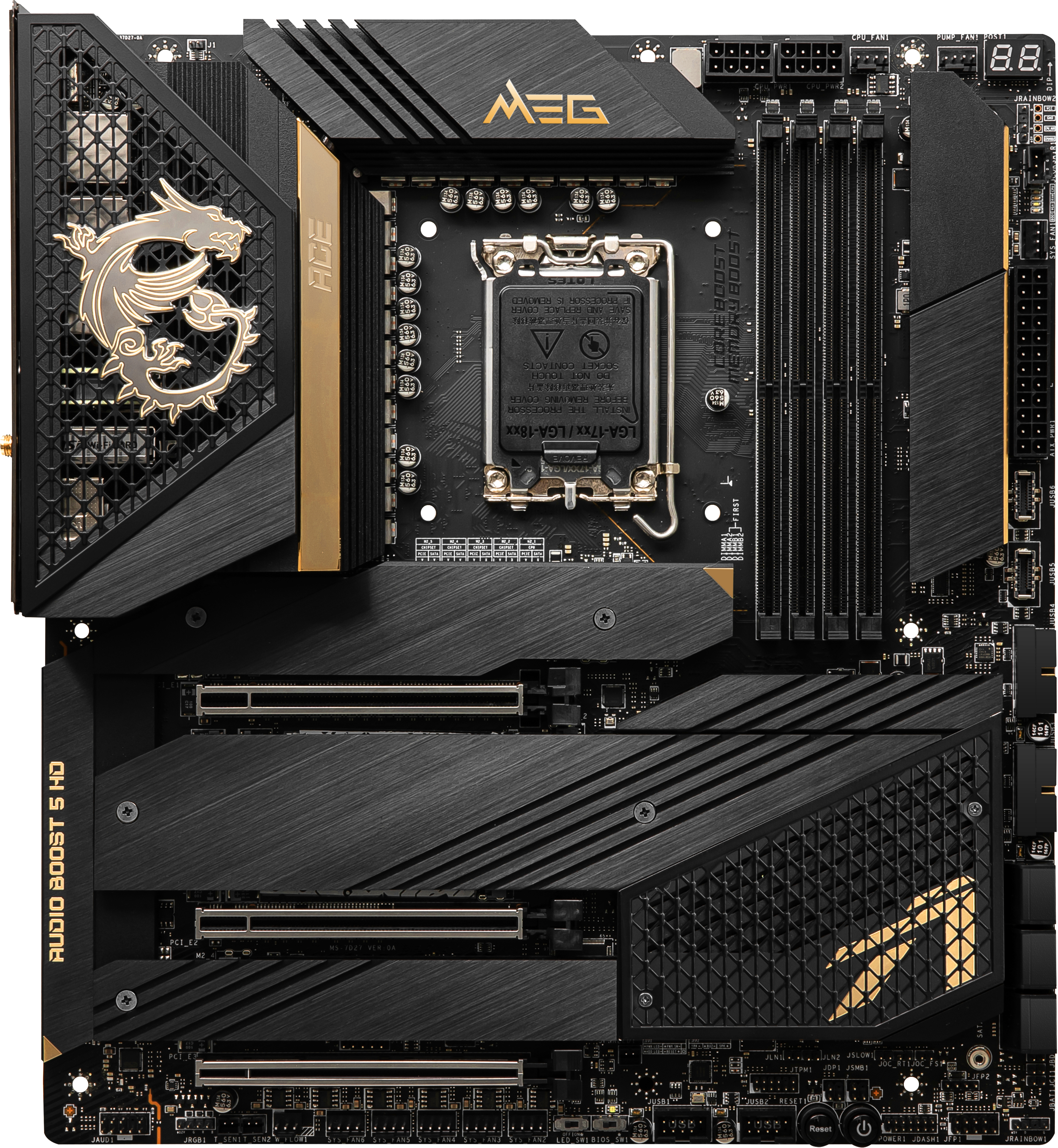 MSI MEG Z690 ACE (7D27-001R) Mainboard Schwarz