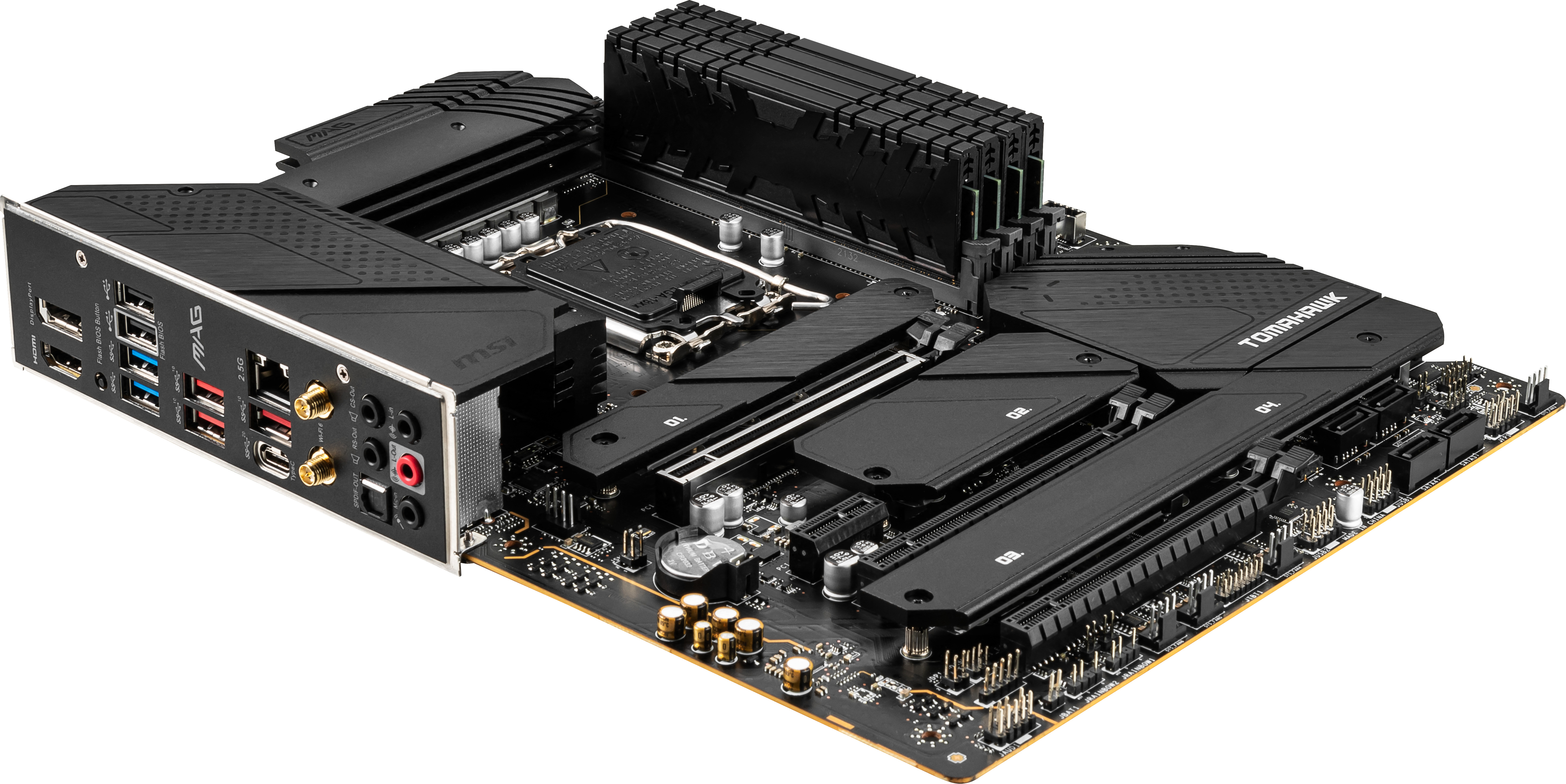 MSI MAG Z690 TOMAHAWK WIFI DDR4 (7D32-002R) Mainboard Schwarz