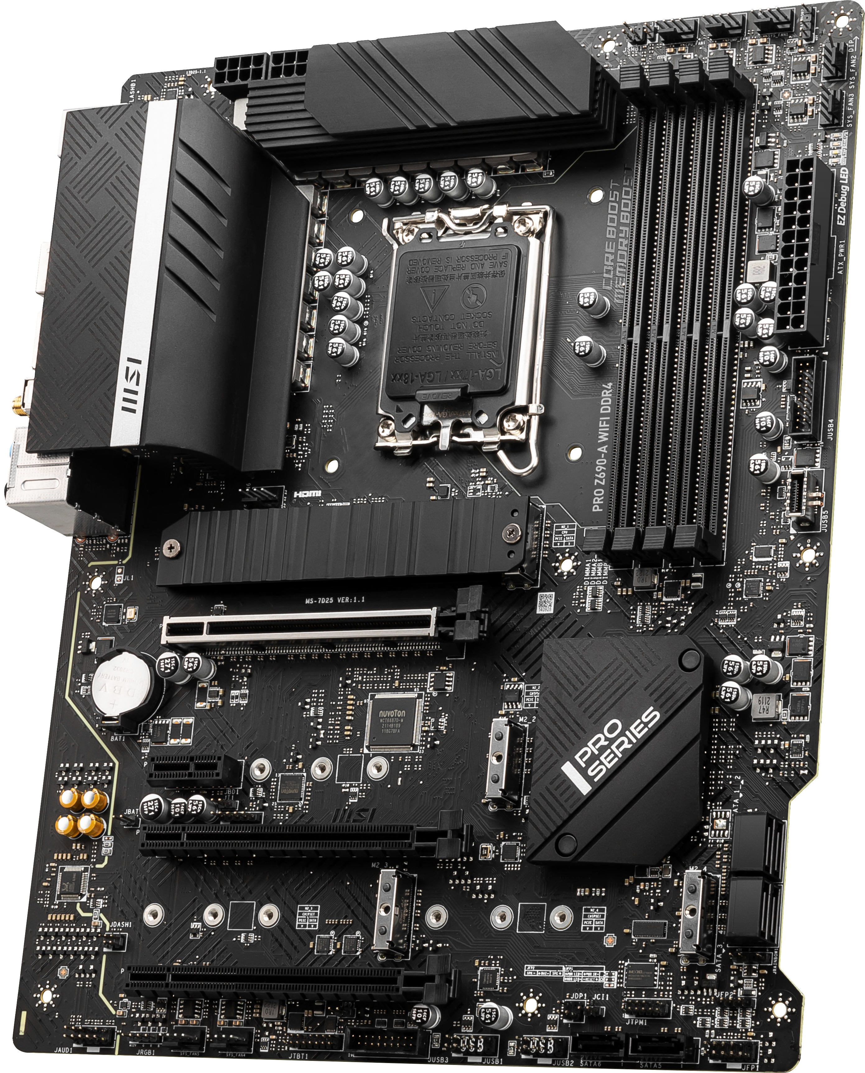 MSI PRO Z690-A WIFI DDR4 (7D25-012R) Mainboard Schwarz